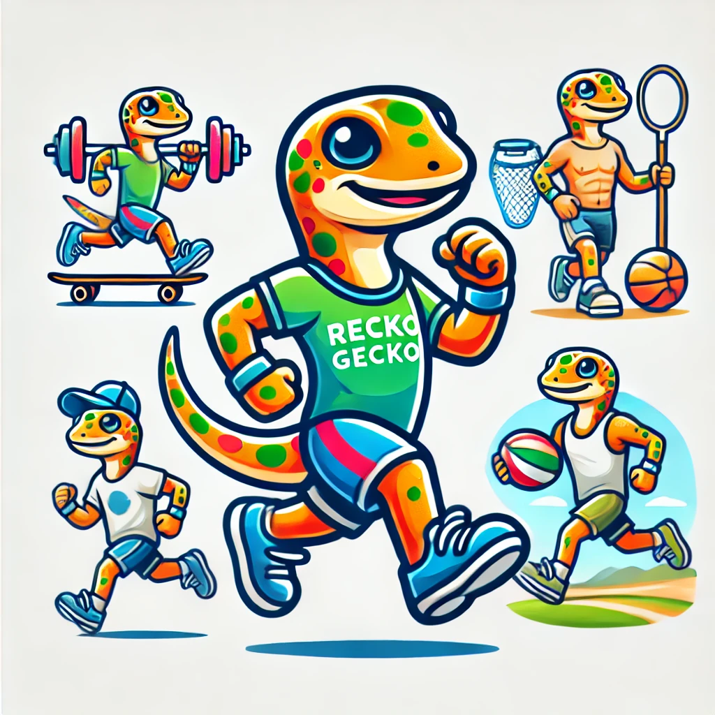 Recko Gecko Mascot